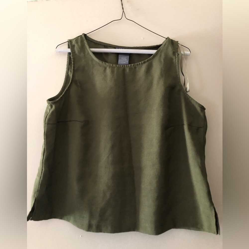 Koret Dress Olive Green Crop Top Size 14W